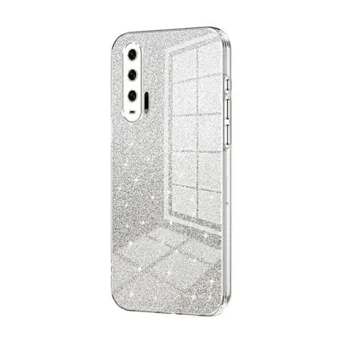 Estuche para Honor 20 Pro Galvanizado con Polvo de Brillo Degradado (Transparente)