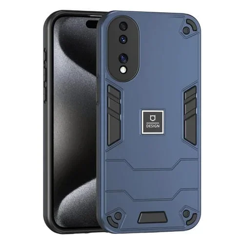 Estuche para Honor 70 2 En 1 a Prueba de Golpes (Azul)
