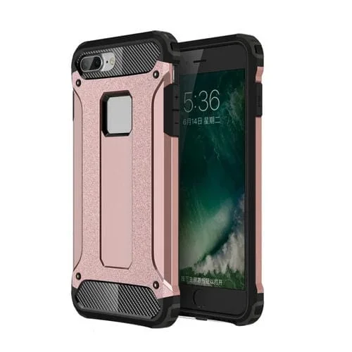 Estuche para iPhone 8 Plus Magic Armor TPU + PC combinado para teléfono (Oro Rosa)