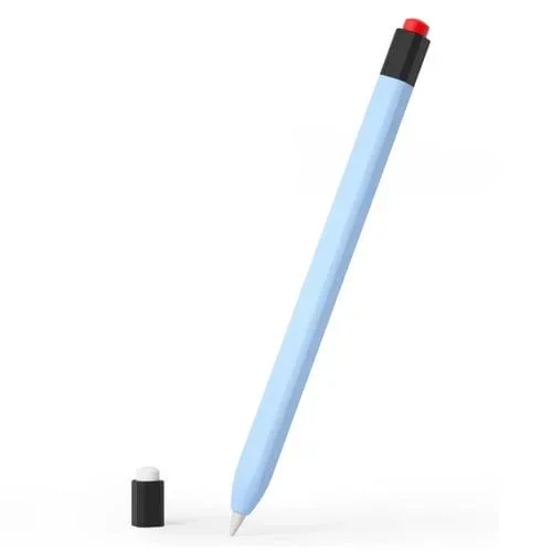 Estuche para Lápiz Óptico Apple Pencil 1 Silicona Líquida (Azul)