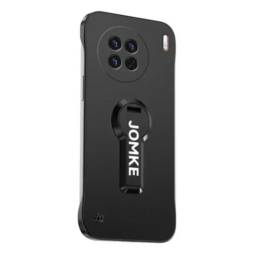 Estuche para Teléfono con Soporte Giratorio de 360 Grados y Barniz para Hornear para Vivo X90 (Negro)