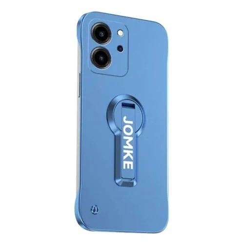 Estuche para Teléfono Honor 80 Se con Soporte Giratorio 360 Grados y Barniz para Hornear (Azul)