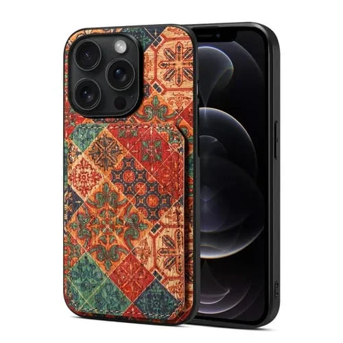Estuche para Teléfono iPhone 12 Pro con Ranura para Tarjeta Dual (Azul Invierno)