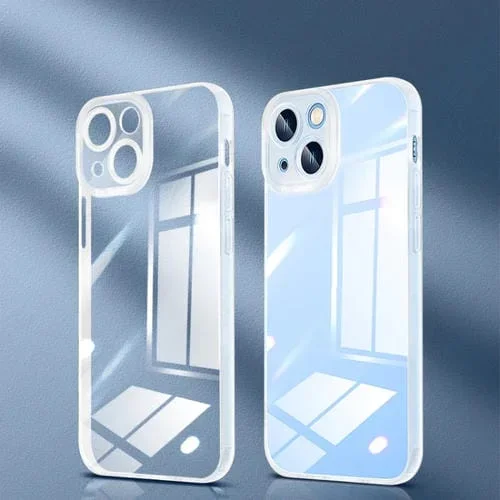 Estuche para Teléfono iPhone 12 Pro Max Alta Transparencia Chapado en Cristal (Esmerilado)