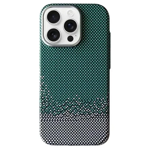 Estuche para Teléfono iPhone 14 Pro con Marco de Protección de Lente Metal Magsafe (Verde Arena)