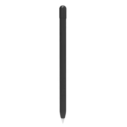 Estuche Protector Lápiz Óptico Apple Pencil 1 Antideslizante Metal Mate (Negro)