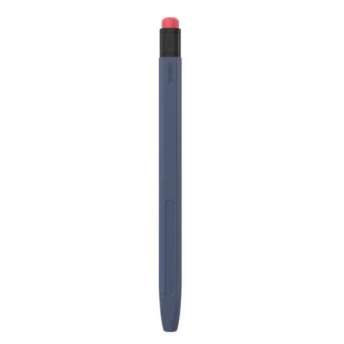 Estuche protector para Apple Pencil 2 Ahastyle Pt180-2 silicona antideslizante anticaída (Azul Medianoche)