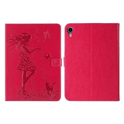 Estuche Tableta Flip Horizontal iPad Mini 6 (Rose Rojo)