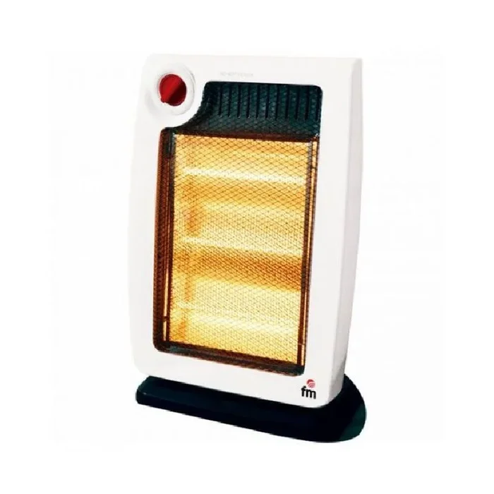 Estufa halógena fm h-20/ 3 niveles de potencia/ 1200w