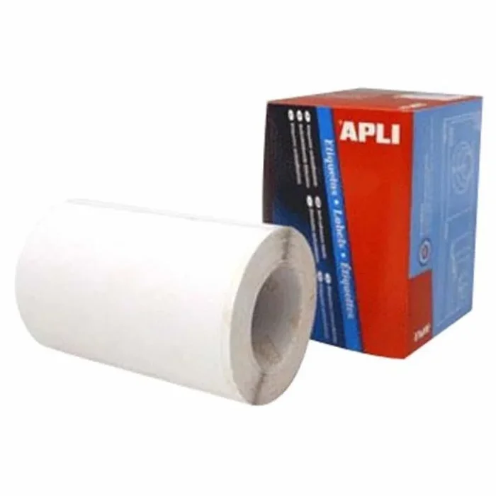 Etiquetas adhesivas en rollo apli 01679/ 12 x 18mm/ 5600 uds