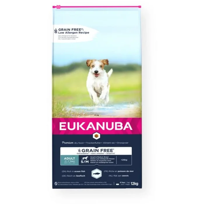 Eukanuba 184753 comida seca para perros 12 kg Adulto Pescados
