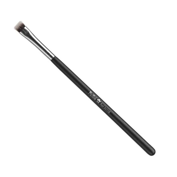 EUROSTIL Kabuki Pincel Profesional Plano Recto 1UN Unisex Adulto, Negro, Único