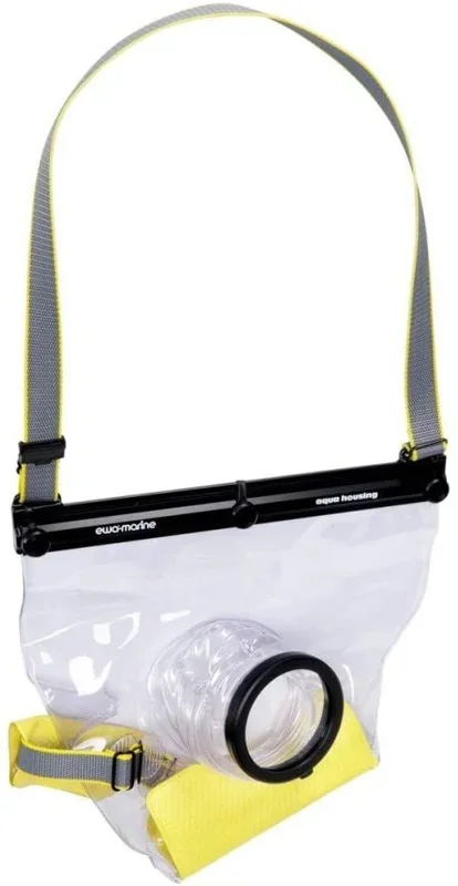 Ewa-Marine U-B – Carcasa subacuática para Canon EOS Serie 1D (hasta 20m, PVC Doble Laminado), Transparente