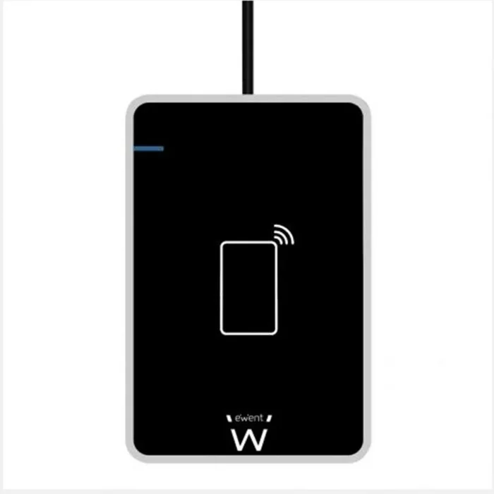 Ewent EW1053 lector de tarjeta magnética USB Negro