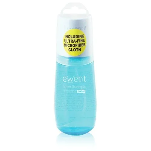 Ewent ew5671 kit de limpieza para computadora pantallas / plásticos líquido para limpieza de equipos 200 ml
