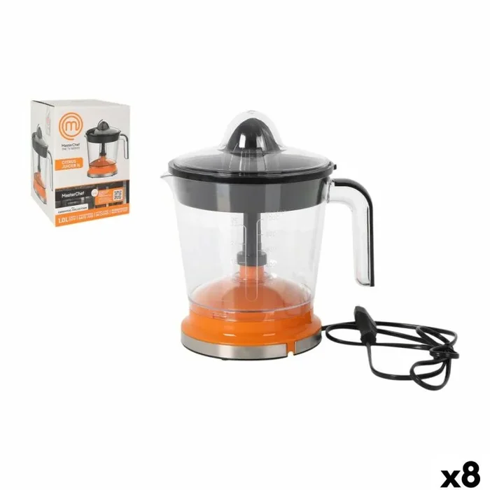 Exprimidor eléctrico masterchef 30 w 1 l 8 unidades