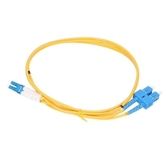 Extralink lc/upc-sc/upc | patchcord | single mode, duplex, g652d, 3mm, 5m
