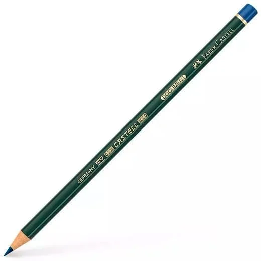 Faber castell document lápiz copiativo 9610 indeleble azul -12u-