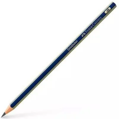 Faber castell lápiz de grafito modelo goldfaber 1221 4b -12u-