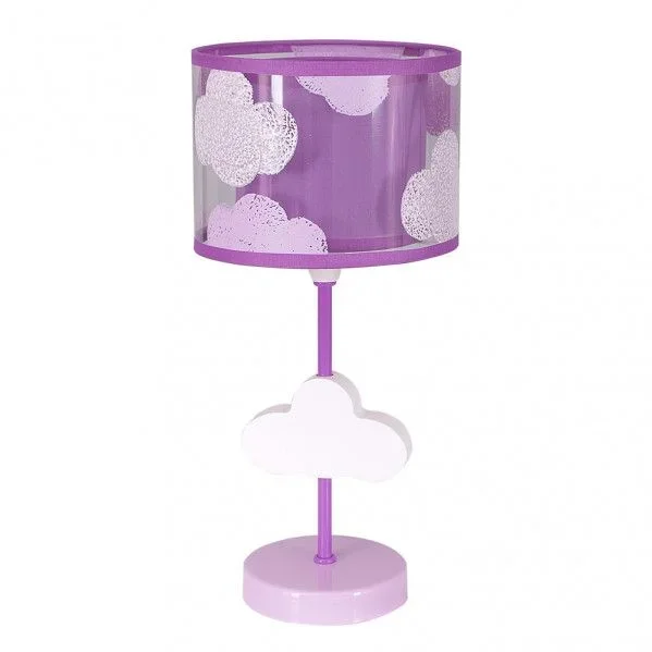 FABRILAMP Sobremesa Nube Lila 1xe14 (36×17)