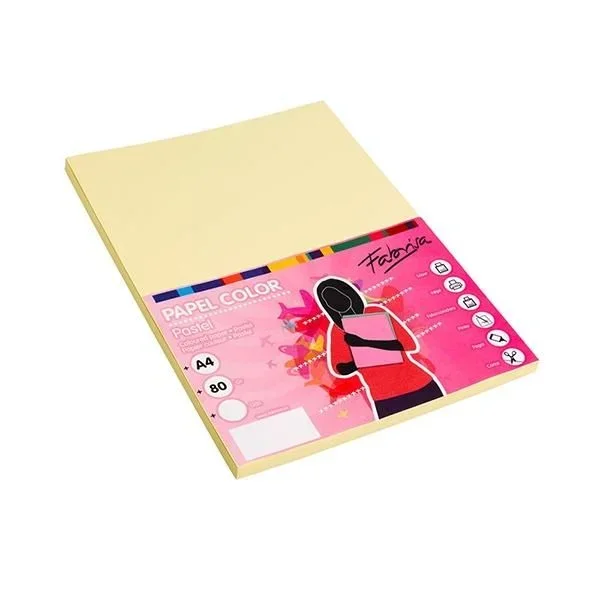 Fabrisa 748502A100 – Papel de colores, color azafrán