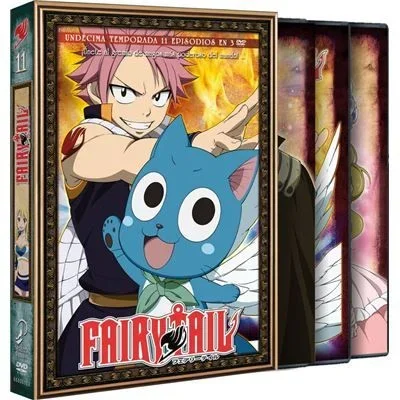 Fairy Tail Tempoirada 11 Episodios 121 A 131 DVD