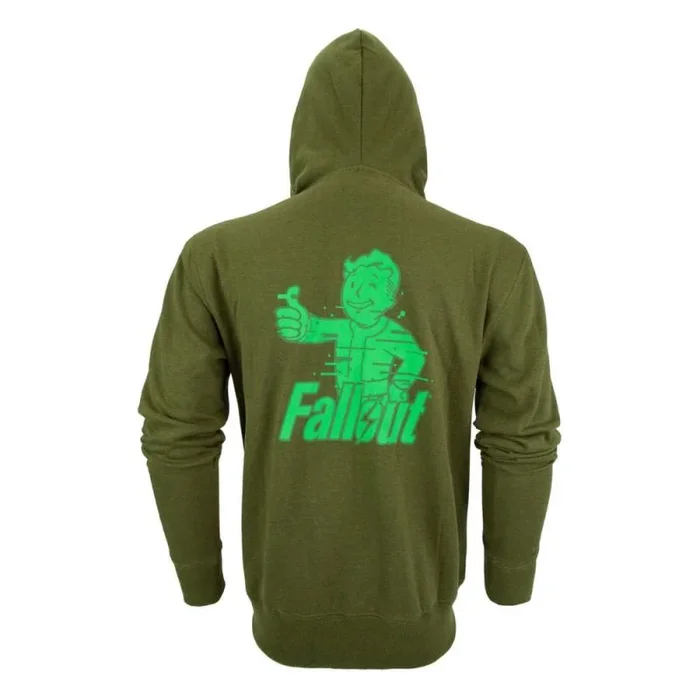 Fallout sudadera capucha analog pip-boy talla s