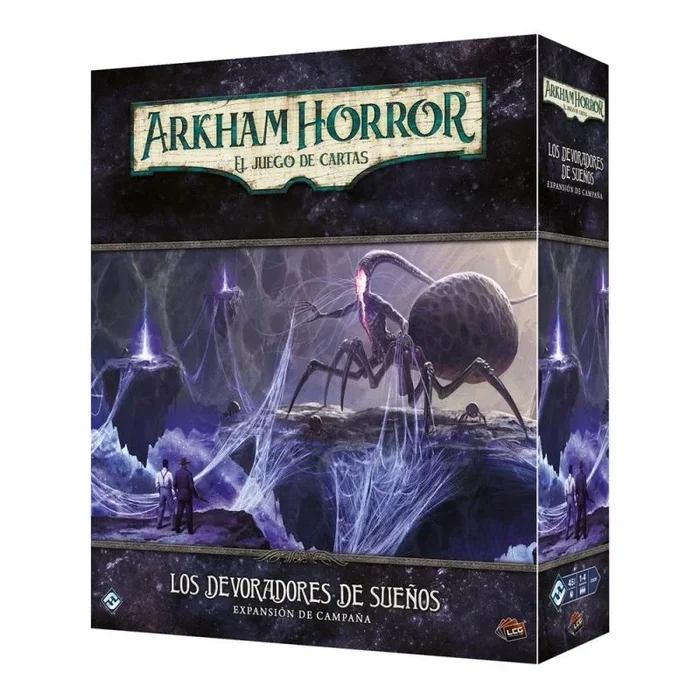 Fantasy Flight Games | Aarkham Horror LCG: Los devoradores de sueños | Expansión de Campaña | Juego de Cartas | A Partir de 14 Años | De 1 a 4 Jugadores | 30-120 Minutos por Partida | Español
