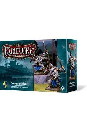 Fantasy Flight Games- Gólems rúnicos – Runewars: EL Juego de miniaturas – Español, Color (FFRWM04) , color/modelo surtido