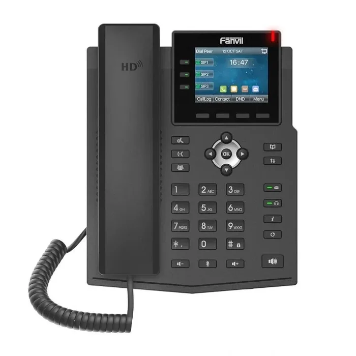 Fanvil Teléfono IP X3U Pro Negro