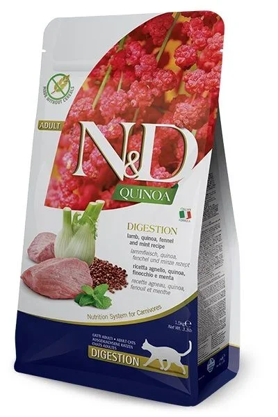 Farmina n&d quinoa digestion lamb&fennel adult – 50g