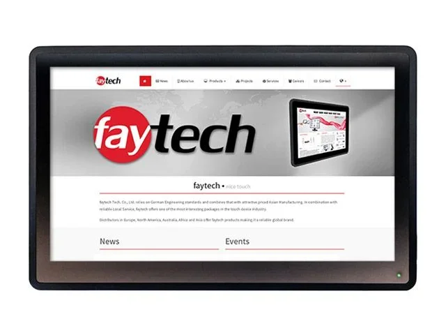 faytech FT156TMBCAP pantalla de señalización 39,6 cm (15.6″) LCD 250 cd / m² Negro Pantalla táctil