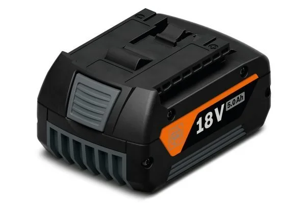 Fein Batería de iones de litio GBA 18V / 5.0Ah con indicador de carga, compatible con equipos de 18V, alojamiento para AMPShare y Bosch Professional, alta calidad