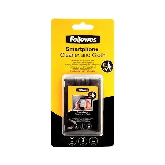 Fellowes 9910601 kit de limpieza para computadora PC Tableta Líquido y paños secos para limpieza de equipos