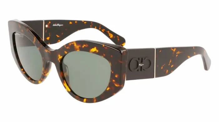 FERRAGAMO SF301SLB Gafas, Rose Gold/Bordeaux, 61 para Mujer