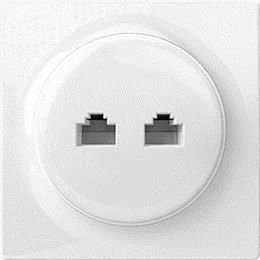 Fibaro Walli N toma de corriente 2 x RJ-45 Blanco