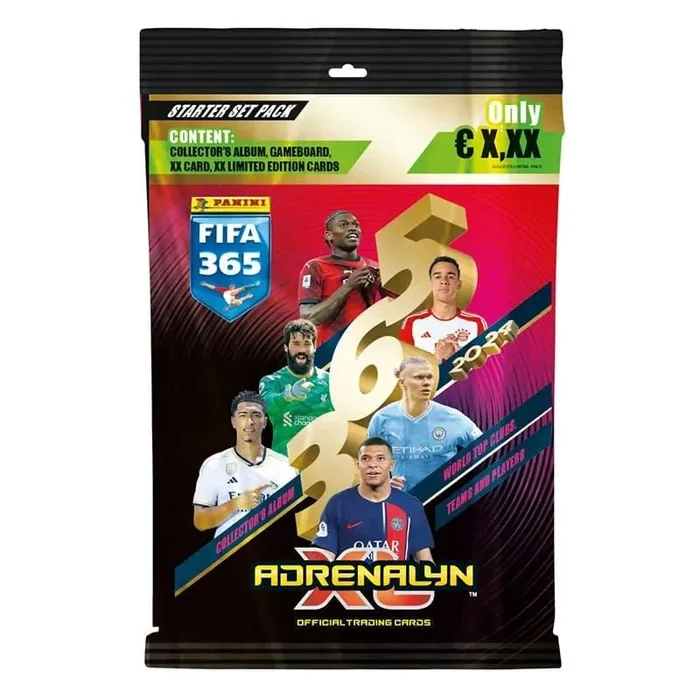 Fifa 365 adrenalyn xl 2024 cartas coleccionables starter pack *edición alemán*