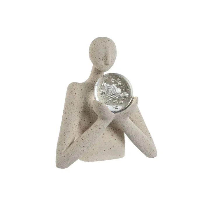 Figura decorativa home esprit blanco 28 x 20,5 x 32 cm