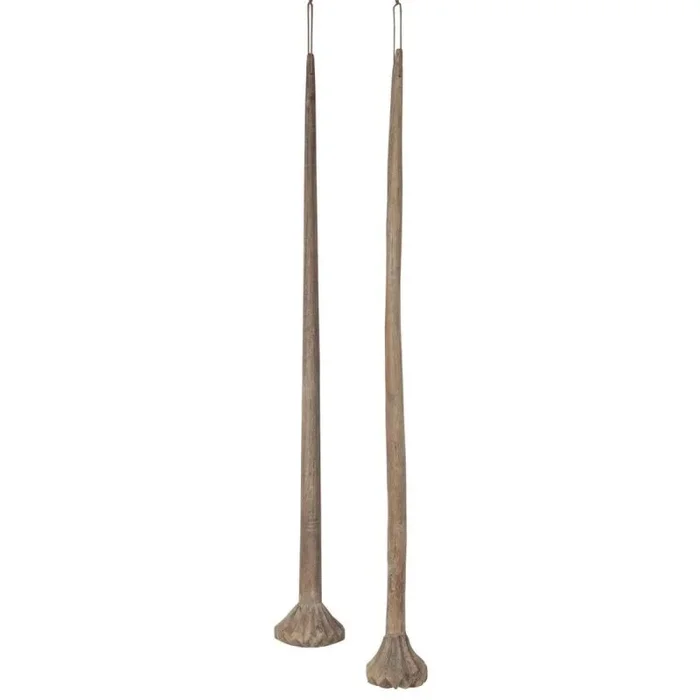Figura Decorativa Home ESPRIT Natural 15 x 15 x 130 cm – Marca: Home ESPRIT – EAN: 8424002179854