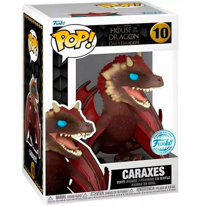 Figura pop house of the dragon caraxes exclusive