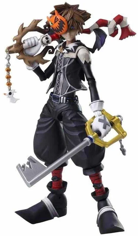 Figura square enix kingdom hearts ii bring arts – sora halloween town ver