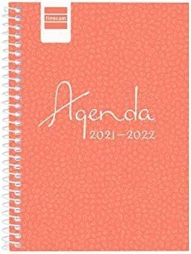 Finocam Agenda Cool 2021-2022 Rosa 8º 1 Día Página
