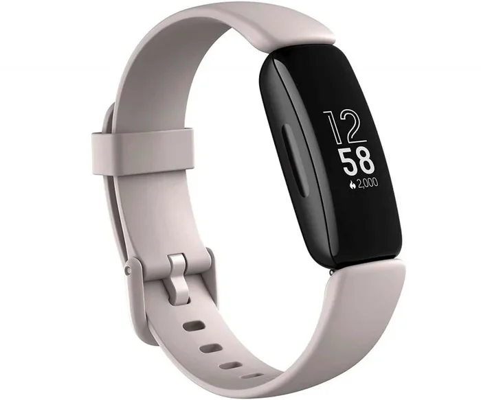 Fitbit inspire 2 blanco/negro pulsera de actividad frecuencia zona activa sueño sumergible 50m