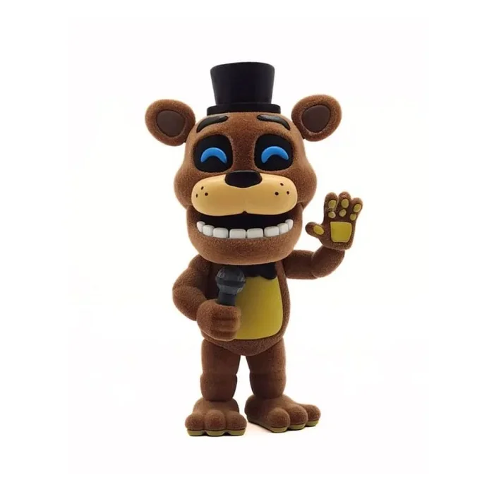 Five night’s at freddy figura vinyl freddy flocked 12 cm