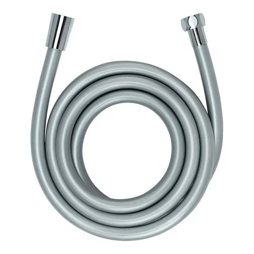 Flexo de ducha design 175 cm plata mate
