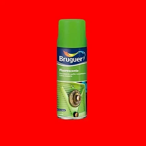 Fluorescente spray rojo 0.4l 5197998 bruguer