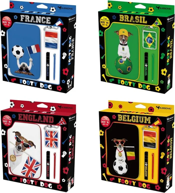 Footy Dog Pack Subsonic 3Ds XL