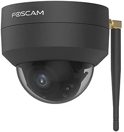 Foscam D4Z WLAN Überwachungskamera Schwarz 4MP (2304×1536), Dual-Band WLAN, PTZ, Smarte Erkennung