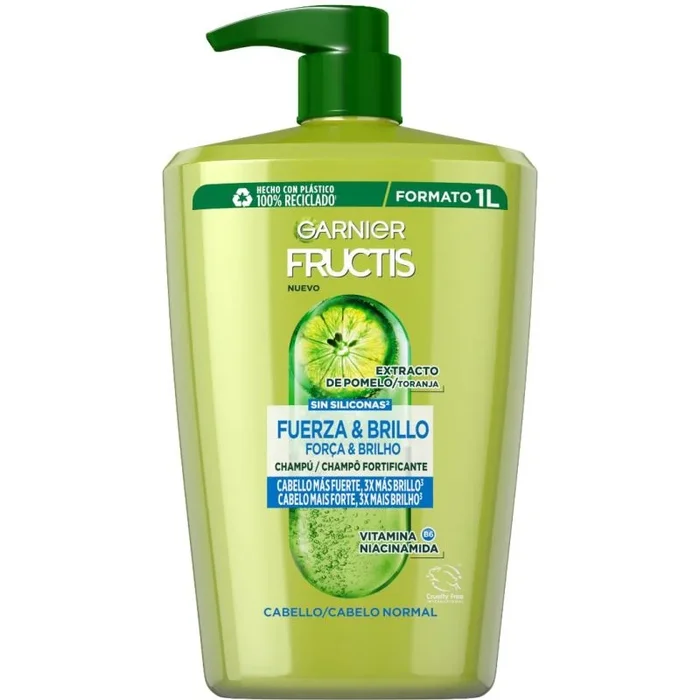 Fructis fuerza & brillo champú 1000 ml