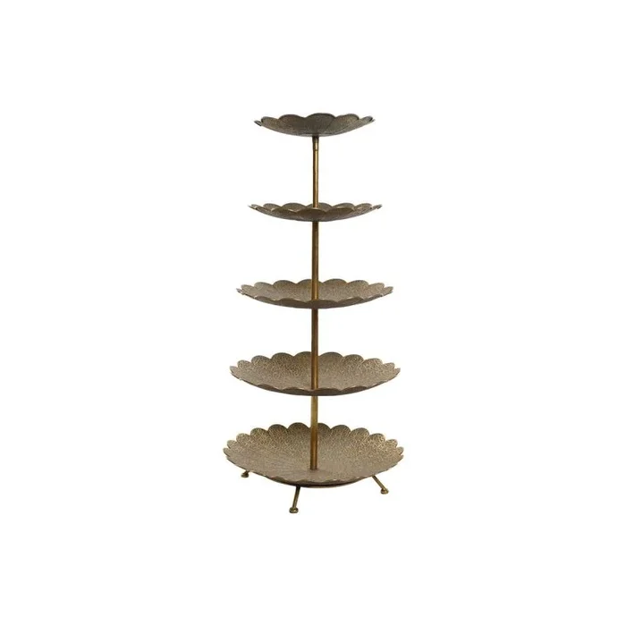 Frutero Home ESPRIT Dorado Metal 50 x 50 x 98 cm – Marca: Home ESPRIT – EAN: 8424002160616